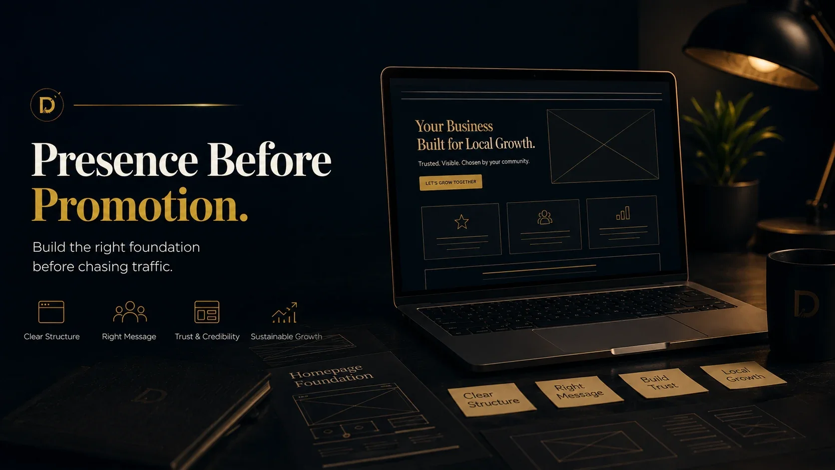 Presence Before Promotion course visual